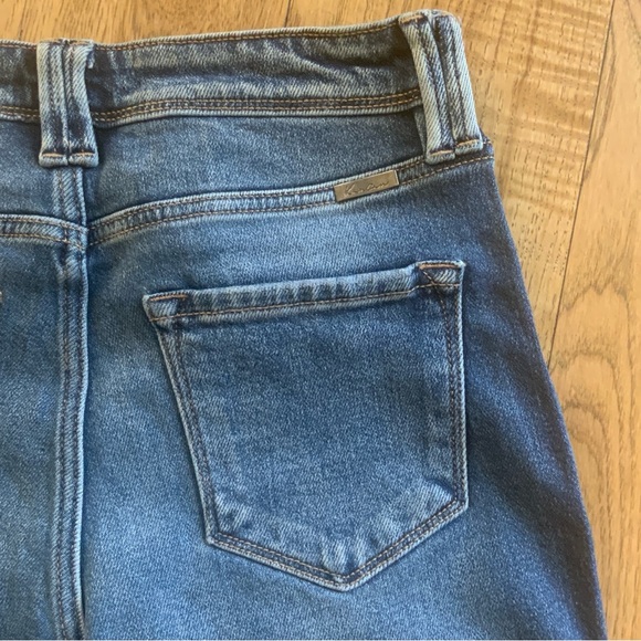 Kancan Holly High Rise Flare Hem Jeans Dark Women’s Multi Sizes NWT - Picture 10 of 15